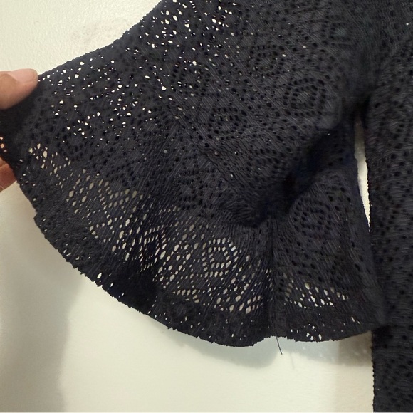 Torrid Black Crochet Coverup - Picture 7 of 8